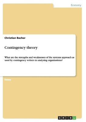 Contingency theory 1