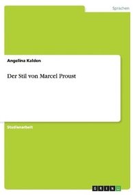 bokomslag Der Stil von Marcel Proust