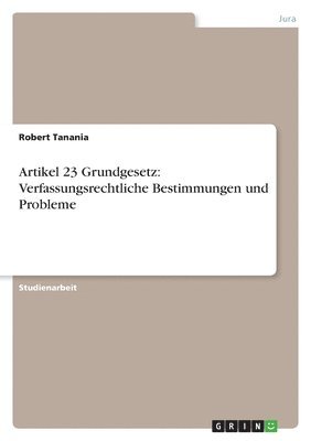 Artikel 23 Grundgesetz