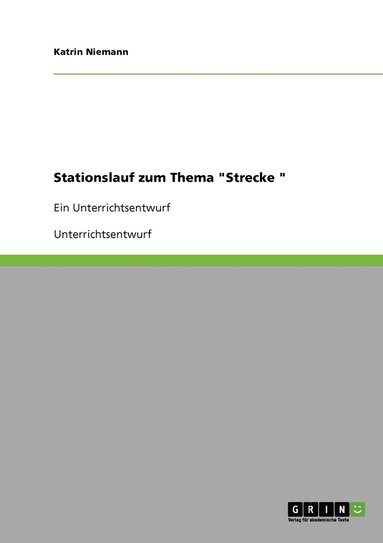 bokomslag Stationslauf zum Thema "Strecke"