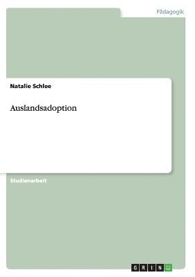 Auslandsadoption 1