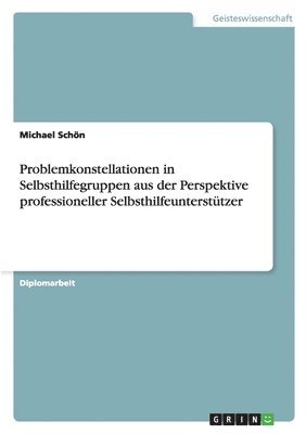 bokomslag Problemkonstellationen in Selbsthilfegruppen Aus Der Perspektive Professioneller Selbsthilfeunterst tzer