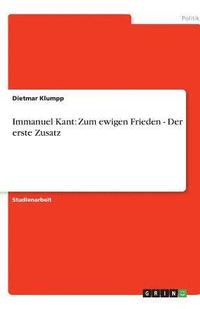 bokomslag Immanuel Kant