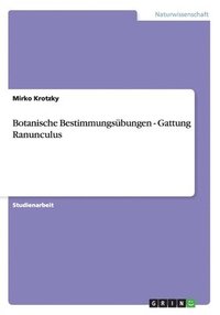 bokomslag Botanische Bestimmungsbungen - Gattung Ranunculus