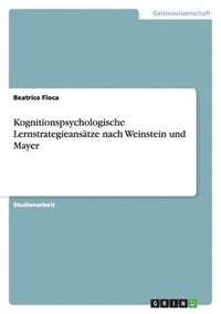 bokomslag Kognitionspsychologische Lernstrategieansätze nach Weinstein und Mayer