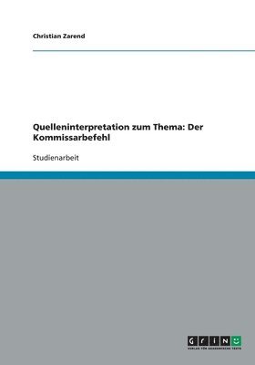 bokomslag Quelleninterpretation zum Thema