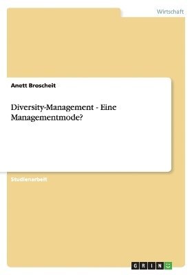 bokomslag Diversity-Management - Eine Managementmode?