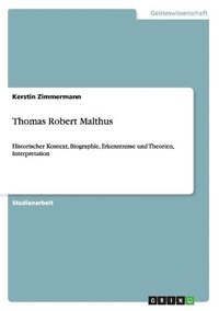 bokomslag Thomas Robert Malthus