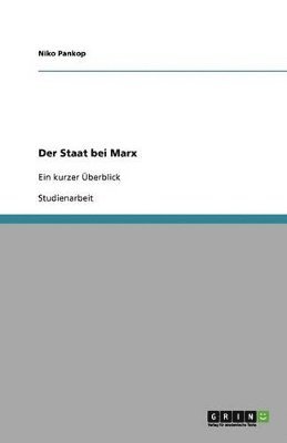 bokomslag Staat bei Marx