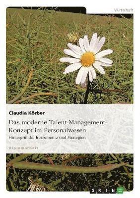bokomslag moderne Talent-Management-Konzept im Personalwesen