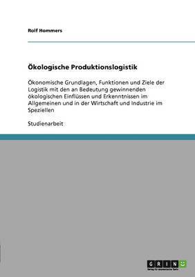 bokomslag Ökologische Produktionslogistik