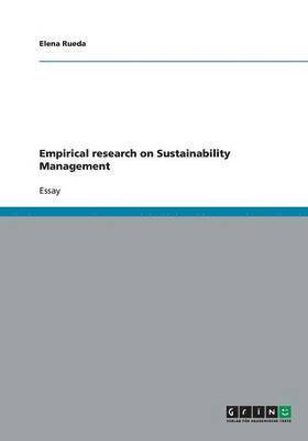 bokomslag Empirical research on Sustainability Management