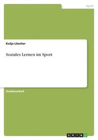 bokomslag Soziales Lernen Im Sport