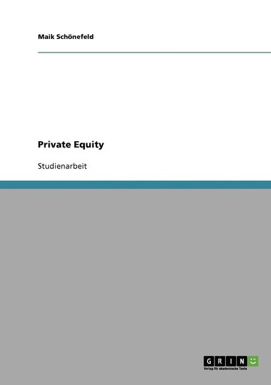 bokomslag Private Equity