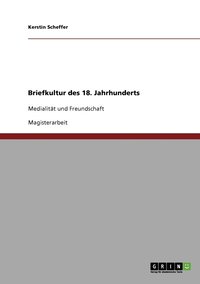 bokomslag Briefkultur des 18. Jahrhunderts