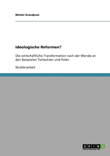 Michel Grandjean - Ideologische Reformen?, Häftad