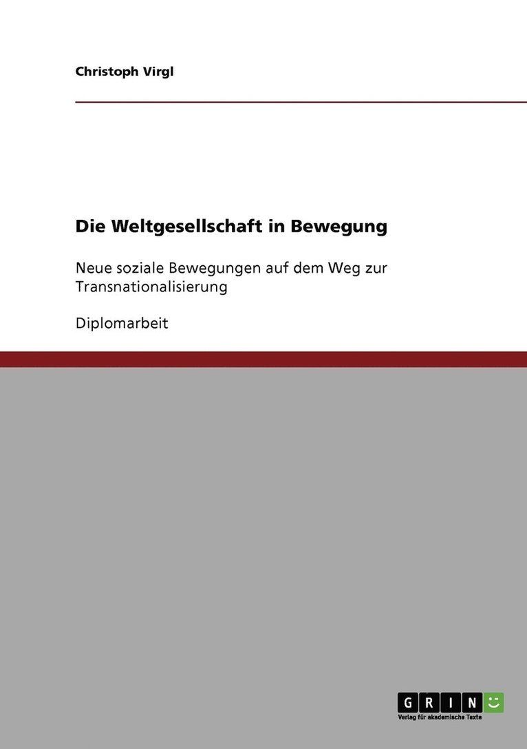 Weltgesellschaft in Bewegung