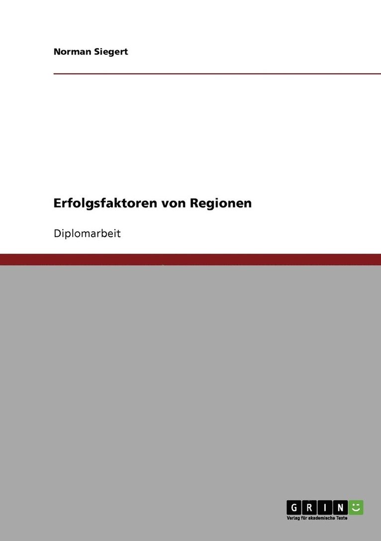 konomische Erfolgsfaktoren von Wirtschaftsregionen 1