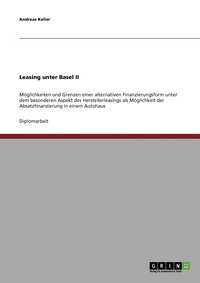 bokomslag Leasing unter Basel II