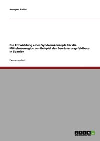 bokomslag Die Entwicklung eines Syndromkonzepts fr die Mittelmeerregion am Beispiel des Bewsserungsfeldbaus in Spanien