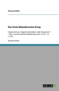 bokomslag Der Erste Makedonische Krieg
