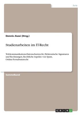bokomslag Studienarbeiten im IT-Recht