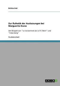 bokomslag Zur Asthetik Der Auslassungen Bei Marguerite Duras