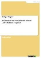 bokomslag Allianzen in Der Seeschifffahrt Und Im Luftverkehr Im Vergleich