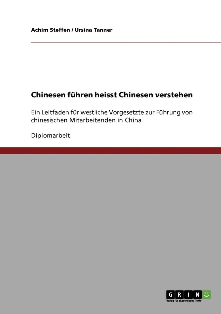 Chinesen fuhren heisst Chinesen verstehen 1