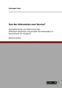 bokomslag Von der Information zum Service?