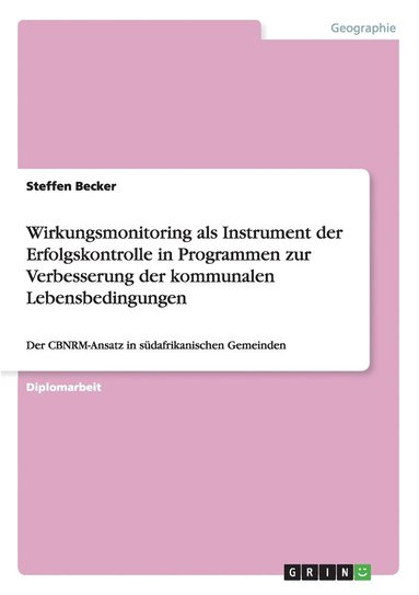 bokomslag Wirkungsmonitoring Als Instrument Der Er