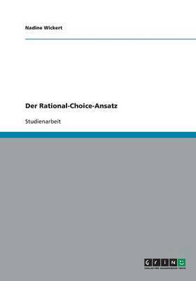 bokomslag Der  Rational-Choice-Ansatz
