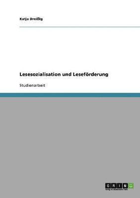 Lesesozialisation und Lesefoerderung 1