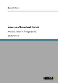 bokomslag A survey of behavioral finance