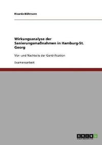 bokomslag Wirkungsanalyse der Sanierungsmassnahmen in Hamburg-St. Georg