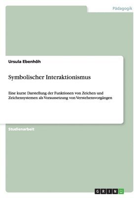 bokomslag Symbolischer Interaktionismus