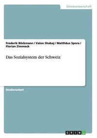 bokomslag Das Sozialsystem der Schweiz