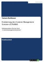 Evaluierung Des Content Management Systems EZ Publish 1
