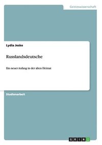 bokomslag Russlandsdeutsche