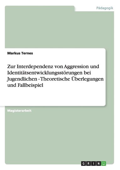 bokomslag Zur Interdependenz Von Aggression Und Id