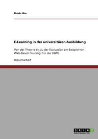 bokomslag E-Learning in der universitren Ausbildung