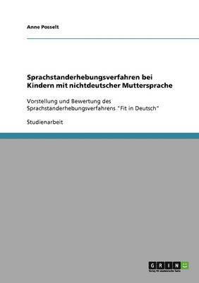 Sprachstanderhebungsverfahren bei Kindern mit nichtdeutscher Muttersprache 1