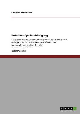 Unterwertige Beschäftigung