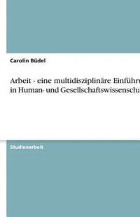 bokomslag Arbeit - Eine Multidisziplinare Einfuhrung in Human- Und Gesellschaftswissenschaften