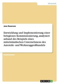bokomslag Entwicklung und Implementierung einer beleglosen Kommissionierung, analysiert anhand des Beispiels eines mittelständischen Unternehmens des Autoteile- und Werkzeuggroßhandels