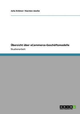 bokomslag bersicht ber eCommerce-Geschftsmodelle