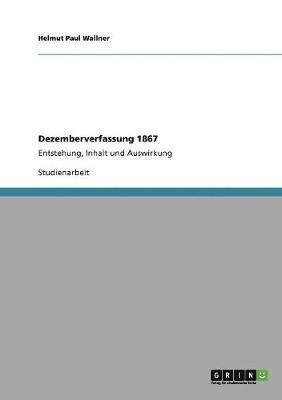 bokomslag Dezemberverfassung 1867