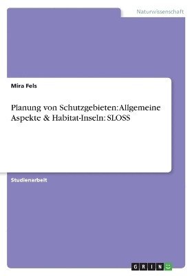 bokomslag Planung Von Schutzgebieten