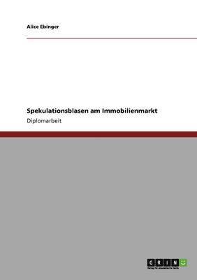 bokomslag Spekulationsblasen am Immobilienmarkt