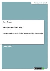 bokomslag Parmenides von Elea
